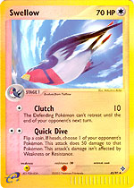 Swellow - 45/97 - Uncommon - Reverse Holo